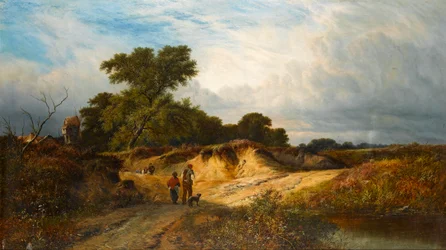 Sandgruben bei Reigate, Surrey, 1869